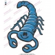 Cartoon Scorpion Embroidery Design
